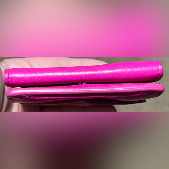 Balenciaga Hot Pink Papier Mini Wallet LIKE NEW! - Picture 5 of 10